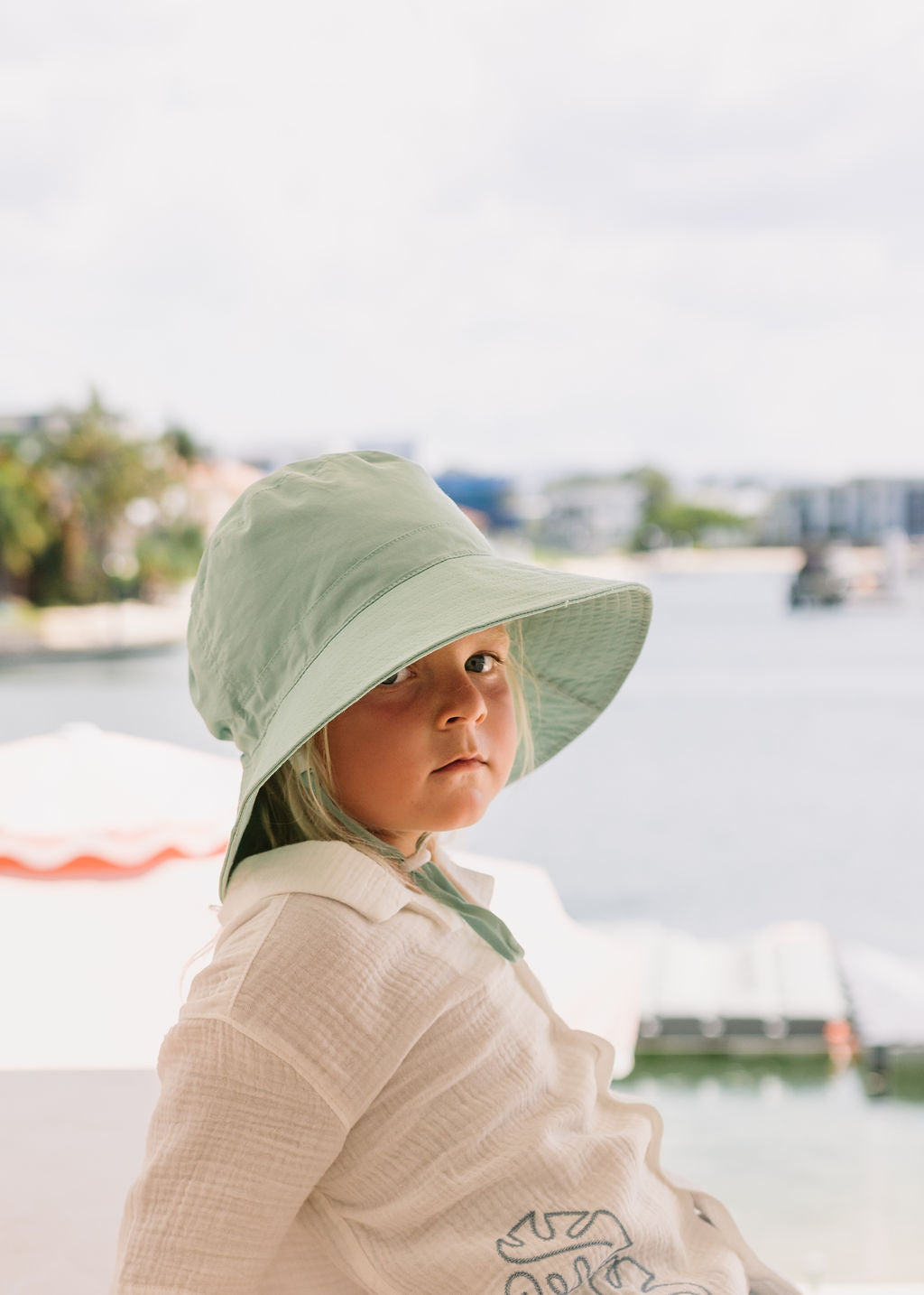 Acorn Broad Brim Bucket Hats