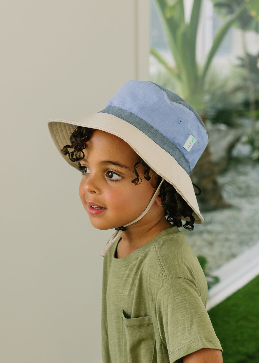 Acorn Broad Brim Bucket Hats