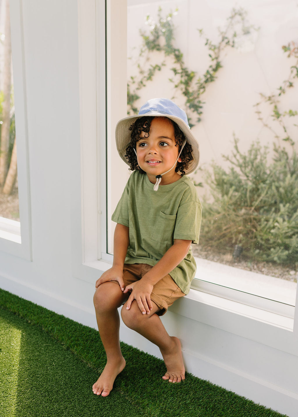 Acorn Broad Brim Bucket Hats