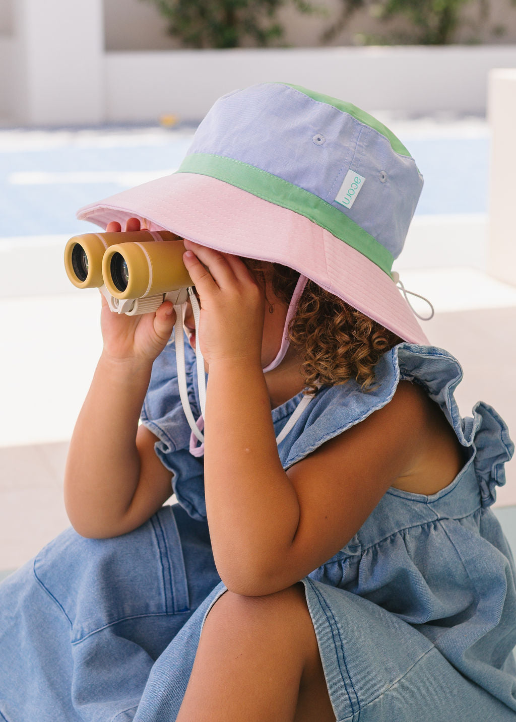 Acorn Broad Brim Bucket Hats
