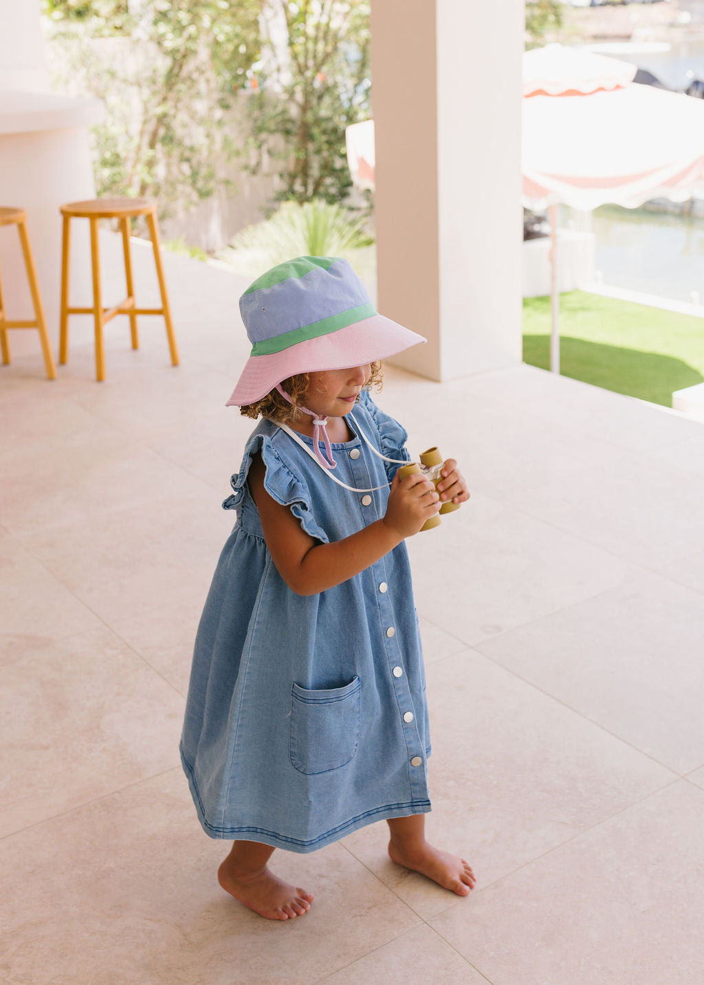 Acorn Broad Brim Bucket Hats