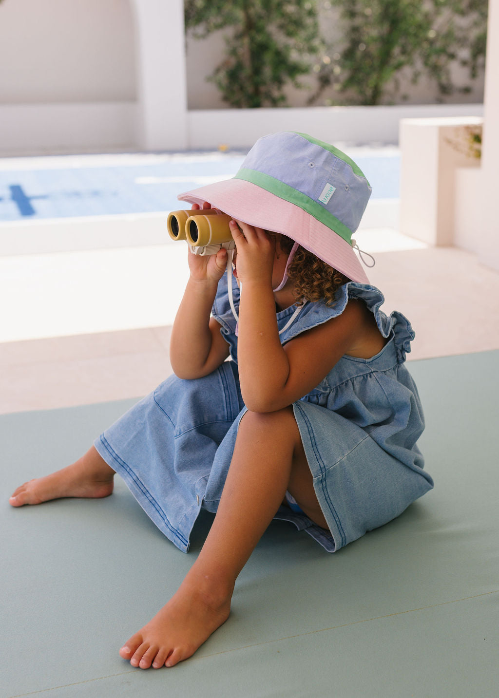Acorn Broad Brim Bucket Hats