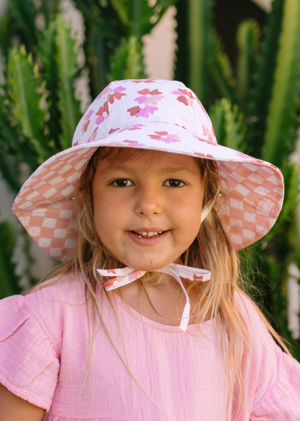 Acorn Reversible Wide Brim Sun Hat