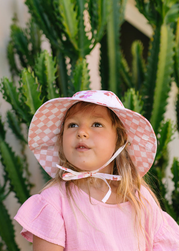 Acorn Reversible Wide Brim Sun Hat