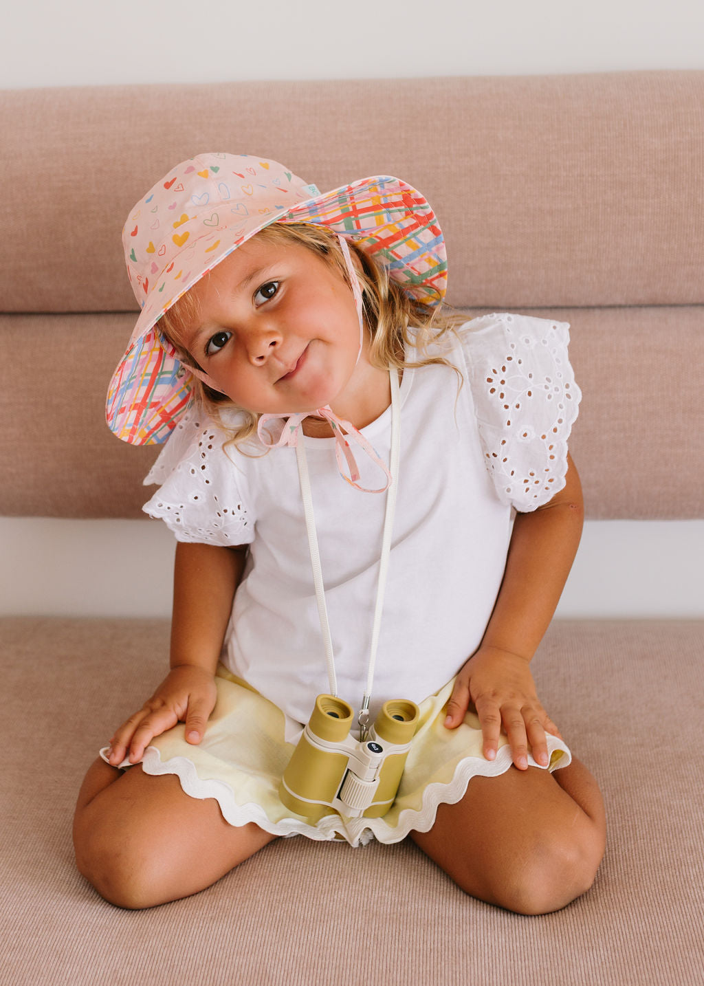 Acorn Reversible Wide Brim Sun Hat