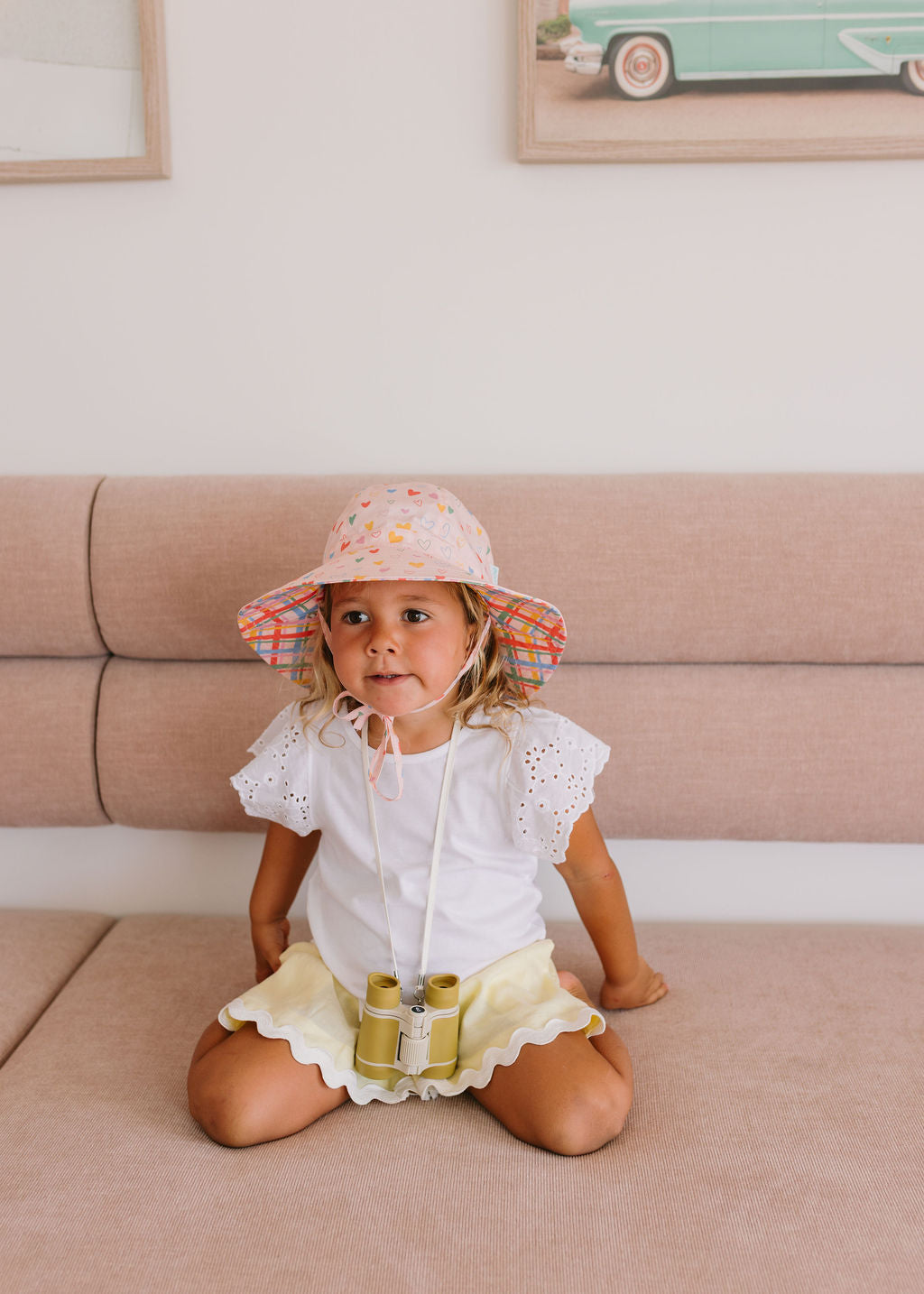 Acorn Reversible Wide Brim Sun Hat
