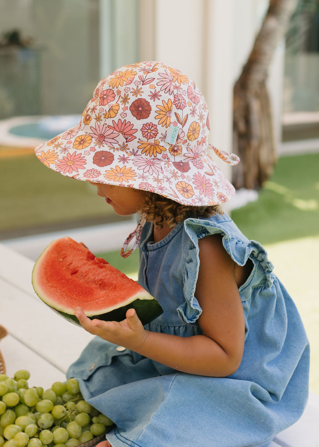 Acorn Wide Brim Sun Hat