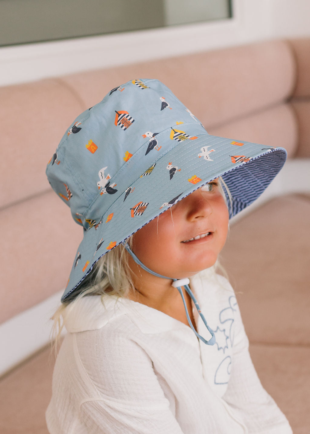 Acorn Wide Brim Bucket Hat