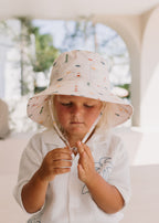Acorn Wide Brim Bucket Hat