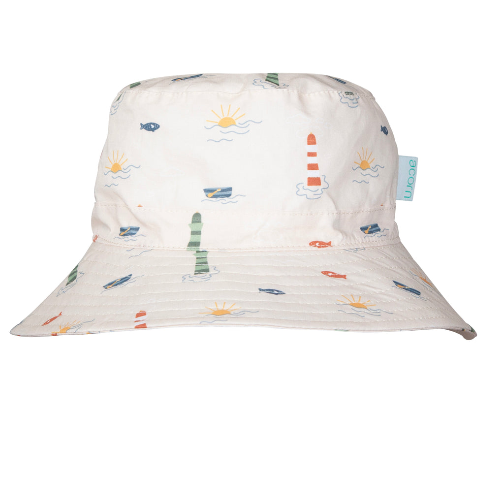 Acorn Wide Brim Bucket Hat