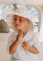 Acorn Wide Brim Bucket Hat