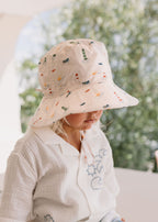 Acorn Wide Brim Bucket Hat