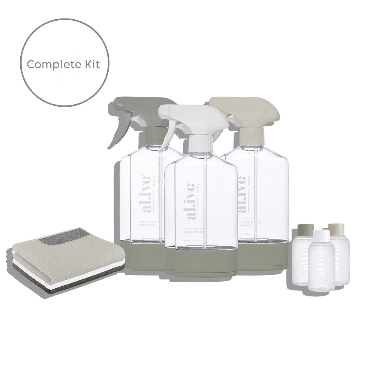 Al.ive Body Home Cleaning Starter Kit