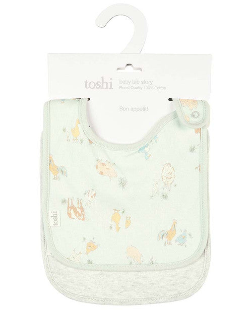 Toshi Baby Bib Story - 2pcs - Assorted