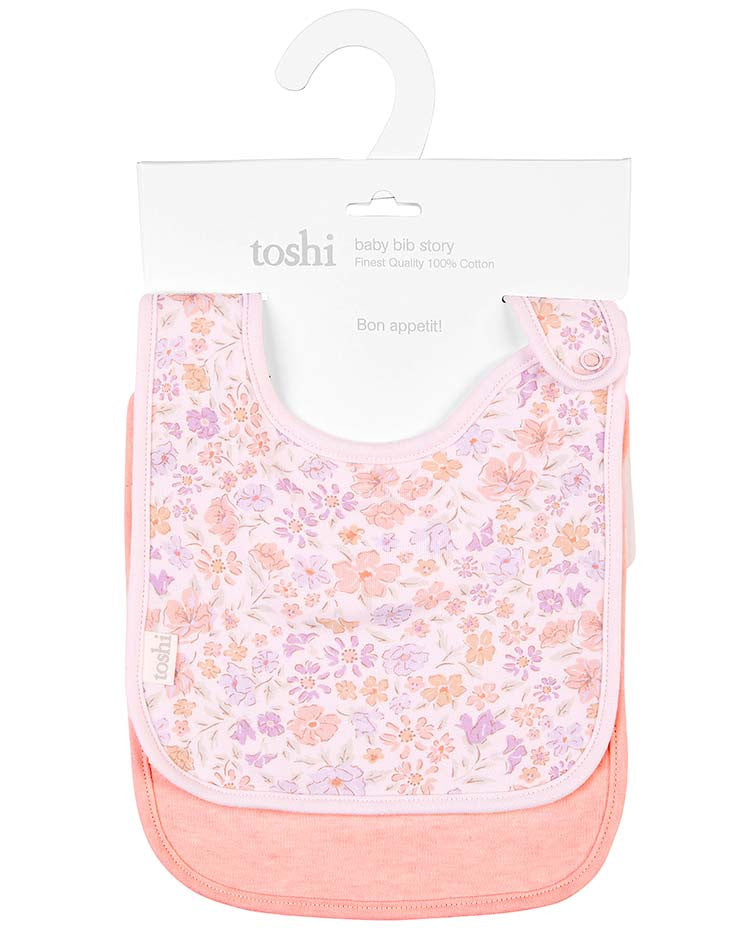 Toshi Baby Bib Story - 2pcs - Assorted