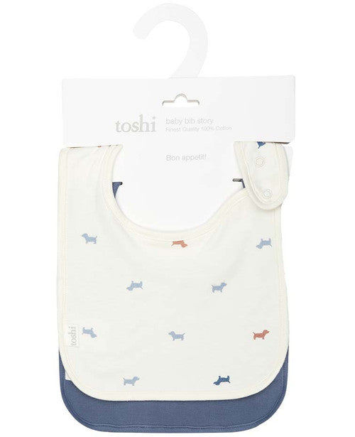 Toshi Baby Bib Story - 2pcs - Assorted