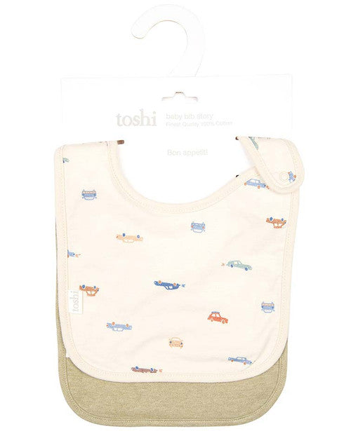 Toshi Baby Bib Story - 2pcs - Assorted