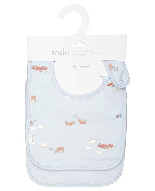 Toshi Baby Bib Story - 2pcs - Assorted