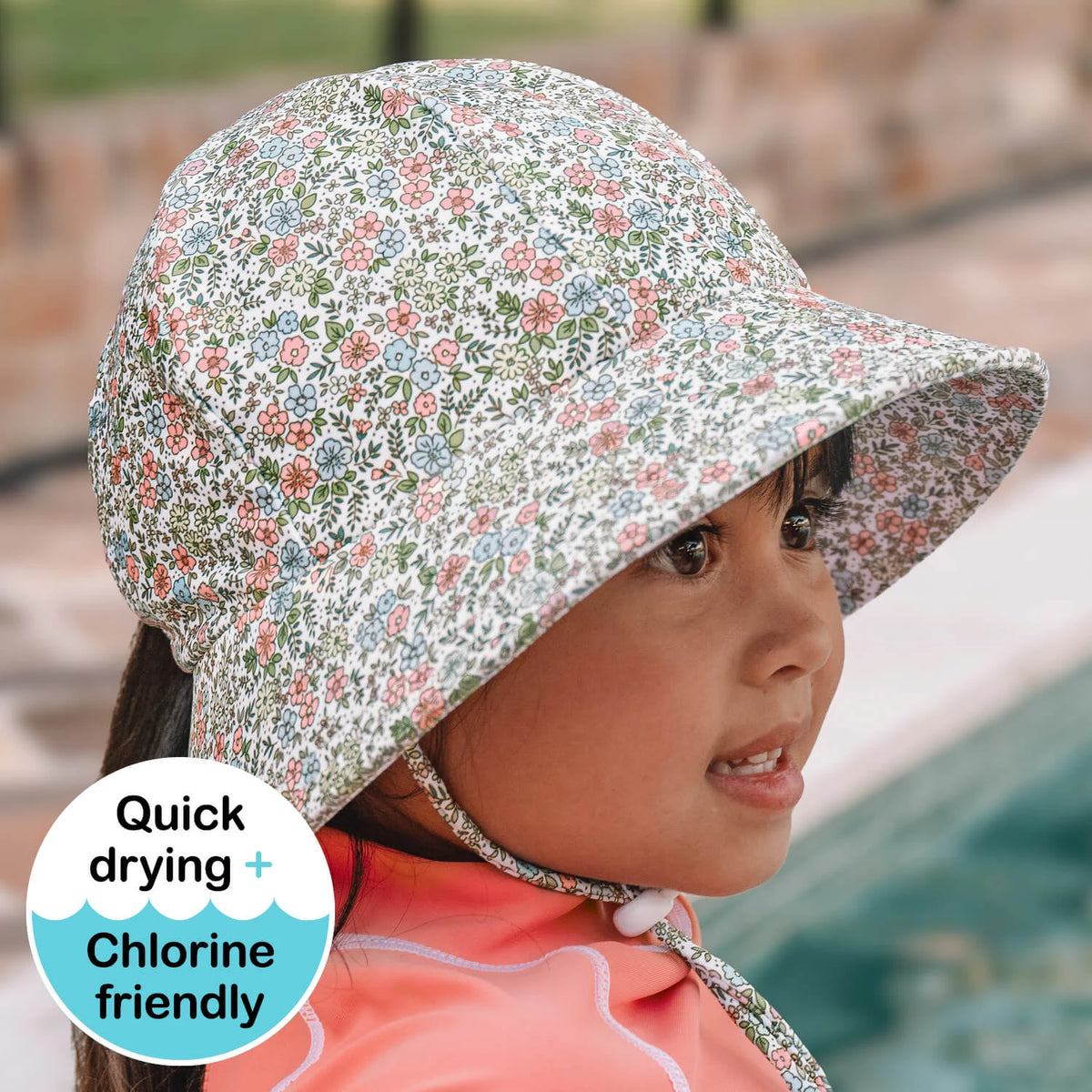 Bedhead Hats Ponytail Swim Bucket Beach Hat