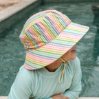 Bedhead Hats Kids Classic SwimBucket Hat Rainbow