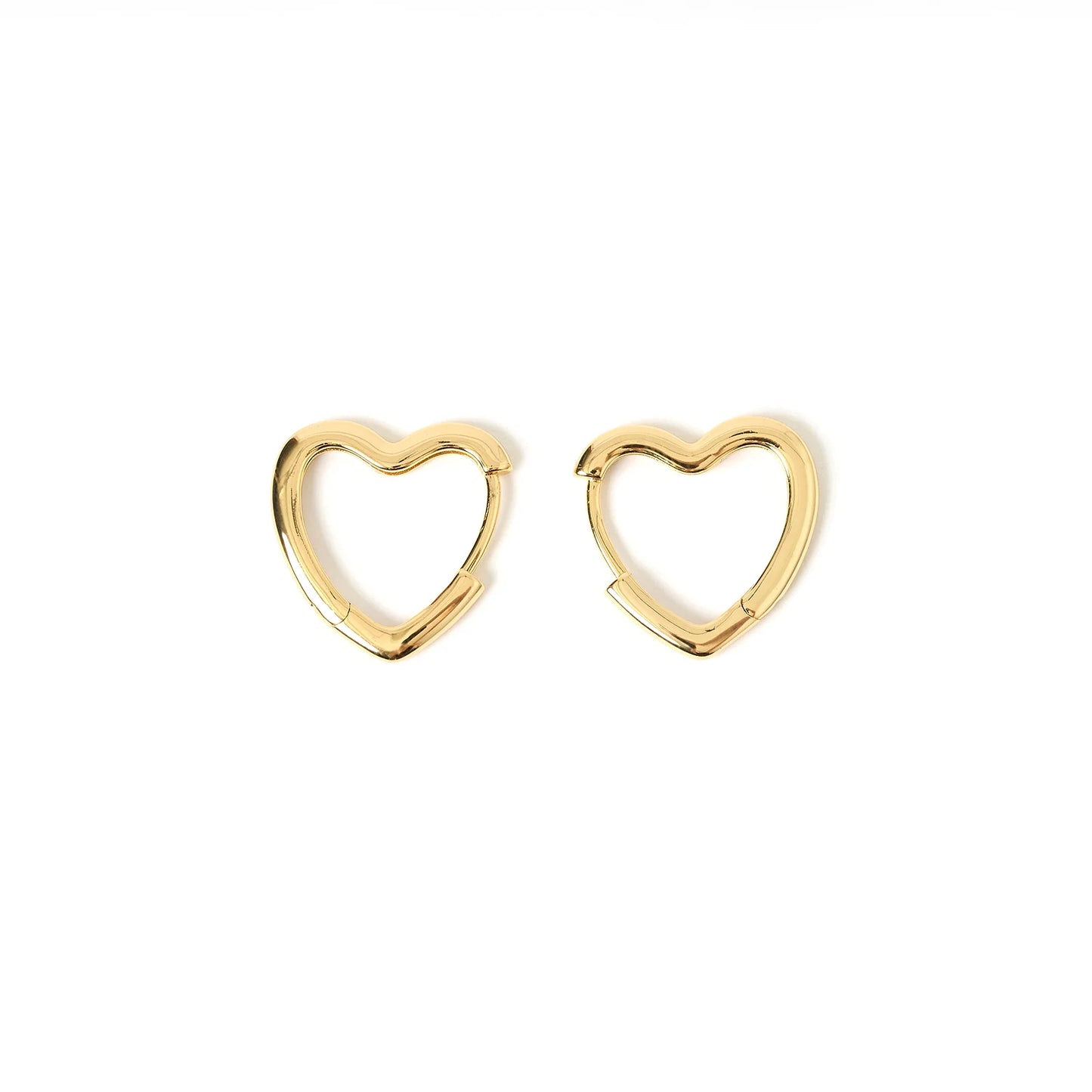 Arms of Eve Sweetheart Gold Earrings