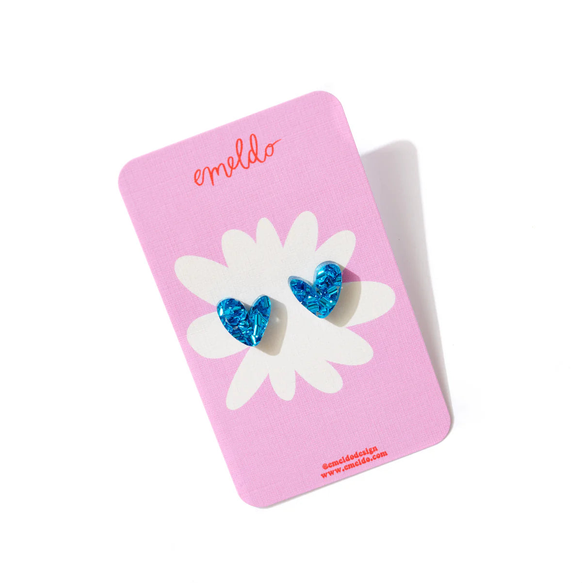 Emeldo  Heart Studs