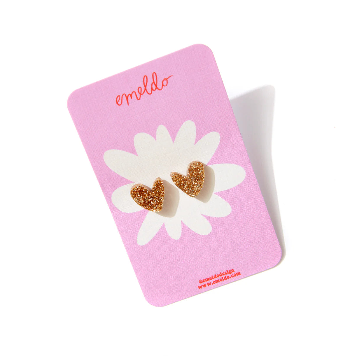 Emeldo  Heart Studs