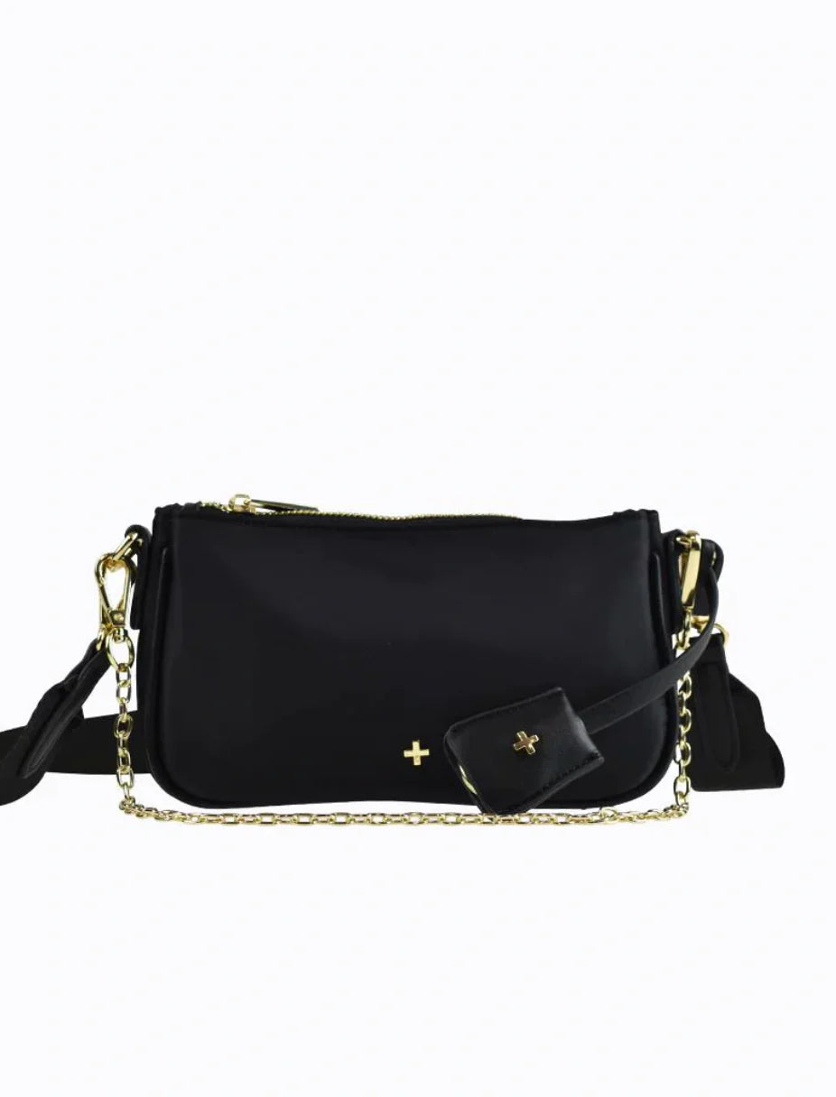 Peta & Jain Arizona Bag - Black/Gold