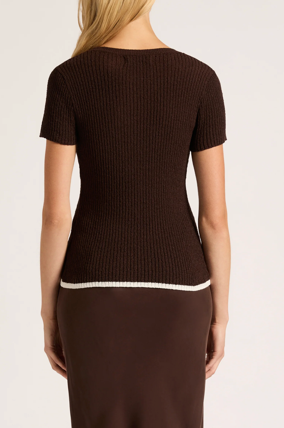 Nude Lucy Perez Knit Top Wine