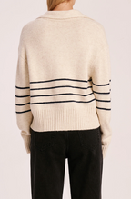 Nude Lucy Logan Rugby Knit Cloud Stripe