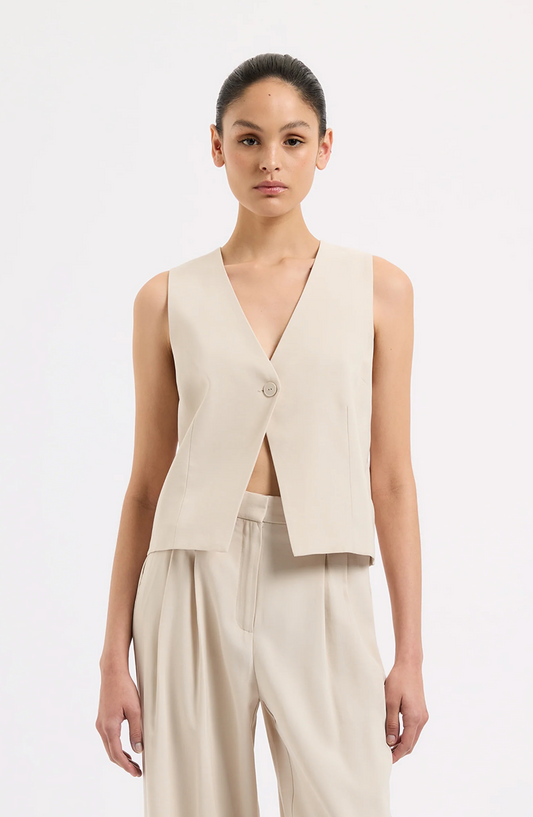 Nude Lucy Petra Vest Dune