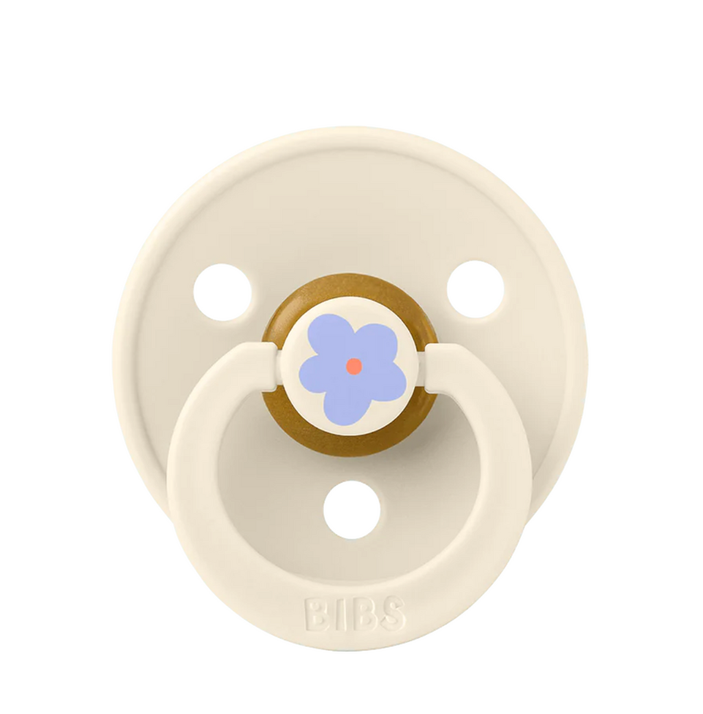 BIBS Studio Colour Jasmine Round Soother Double Pack