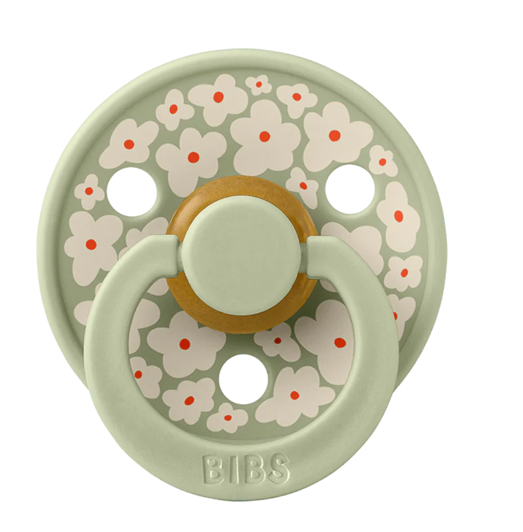 BIBS Studio Colour Jasmine Round Soother Double Pack