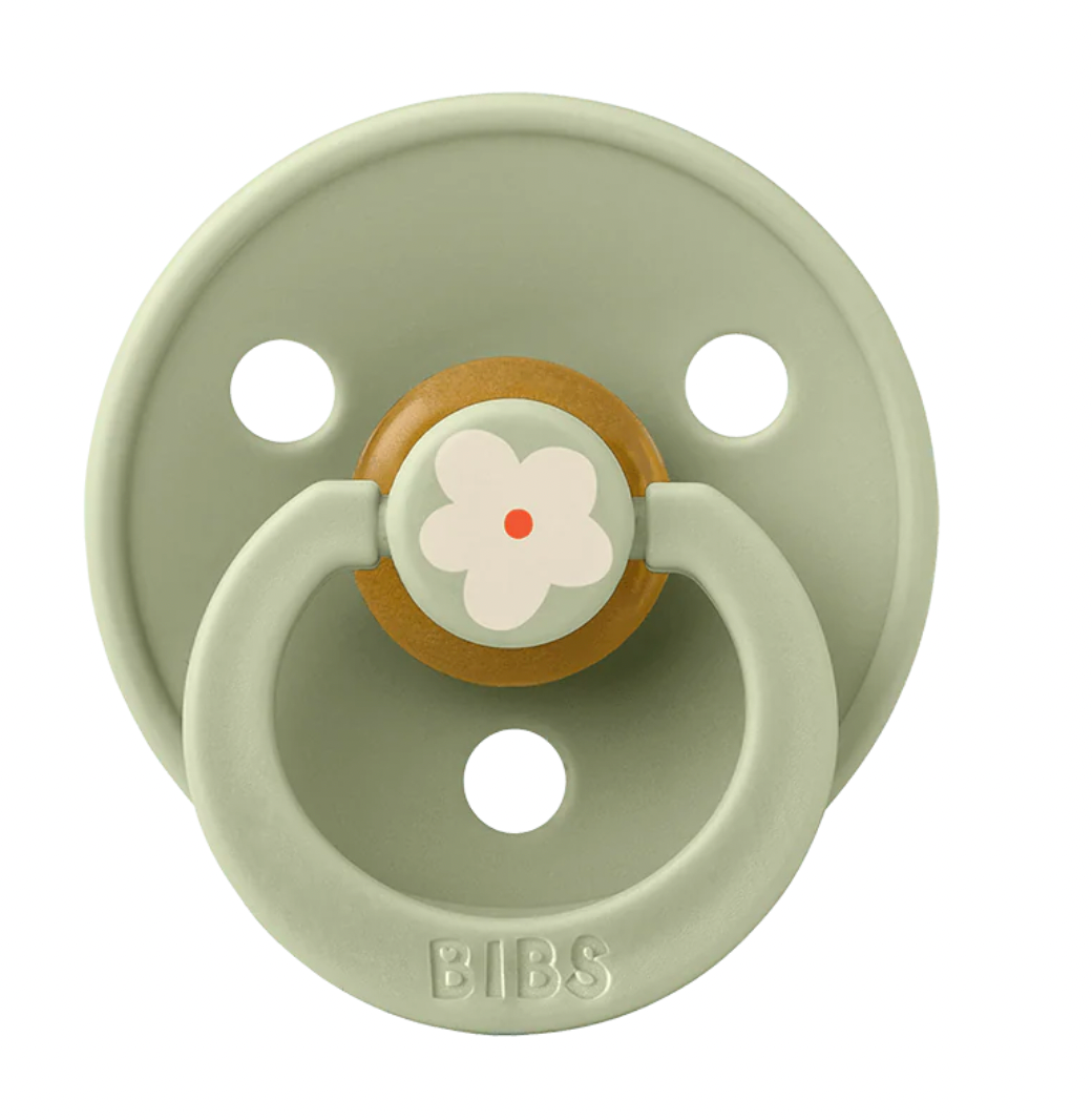 BIBS Studio Colour Jasmine Round Soother Double Pack