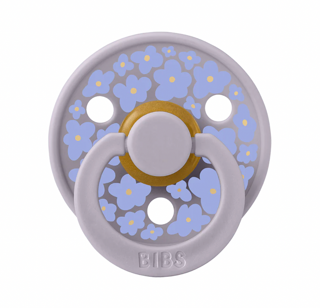 BIBS Studio Colour Jasmine Round Soother Double Pack