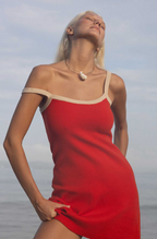 ARCAA Duke Mini Dress Hibiscus & Sand