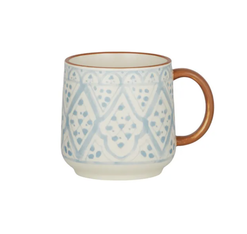 Coast To Coast Anchal Ceramic Mug - Blue