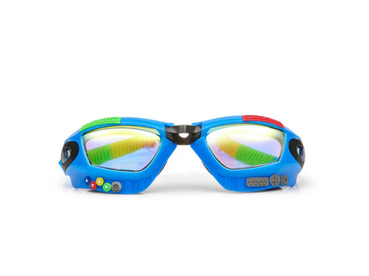 Bling2o Blue Gamer Console Blue Swim Goggles