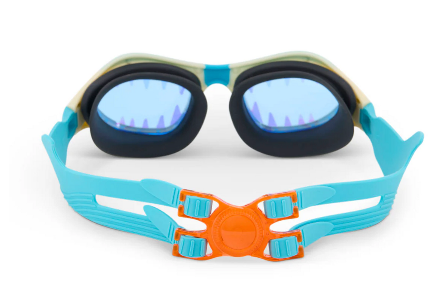 Bling2o Megamouth Shark Tooth White Swim Goggles