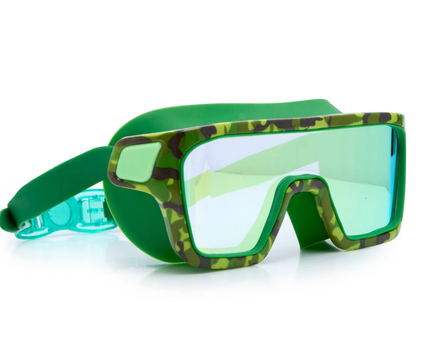 Bling2o Gurtilla Green Ops Swim Goggles