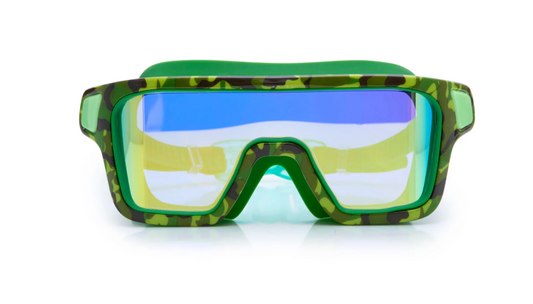 Bling2o Gurtilla Green Ops Swim Goggles