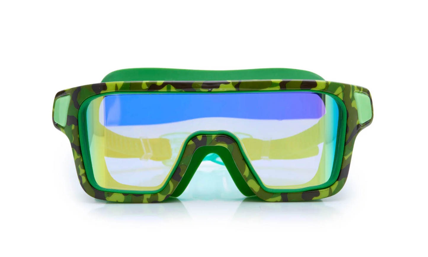 Bling2o Gurtilla Green Ops Swim Goggles