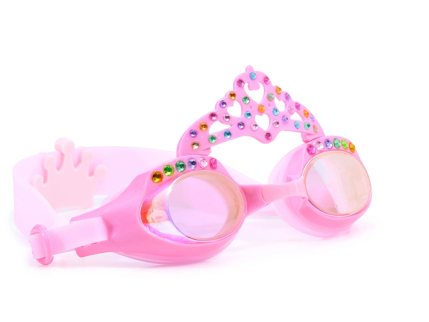 Bling2o Princess Crown Peachy Pink Swim Goggles