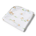 Snuggle Hunny Duck Pond Organic Jersey Wrap & Beanie Set