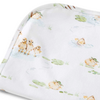 Snuggle Hunny Duck Pond Organic Jersey Wrap & Beanie Set