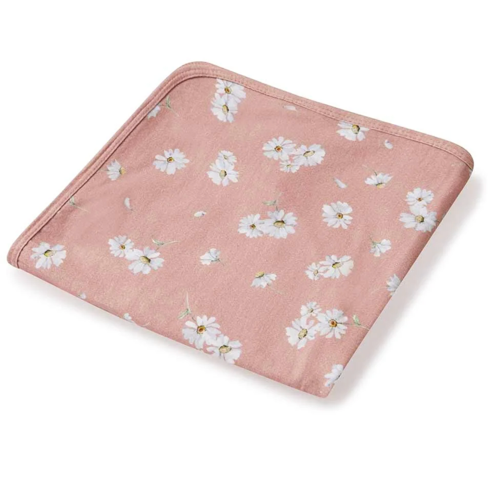 Snuggle Hunny Daisy Organic Jersey Wrap & Topknot Set