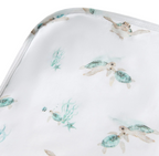 Snuggle Hunny Turtle Organic Jersey Wrap & Beanie Set