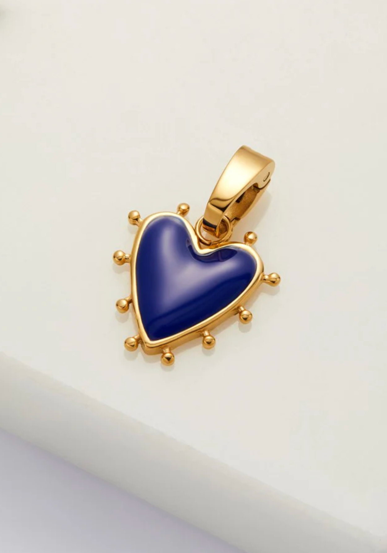 Zafino Heart Charm - Blue