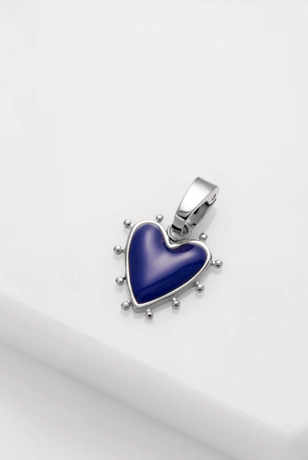 Zafino Heart Charm - Blue