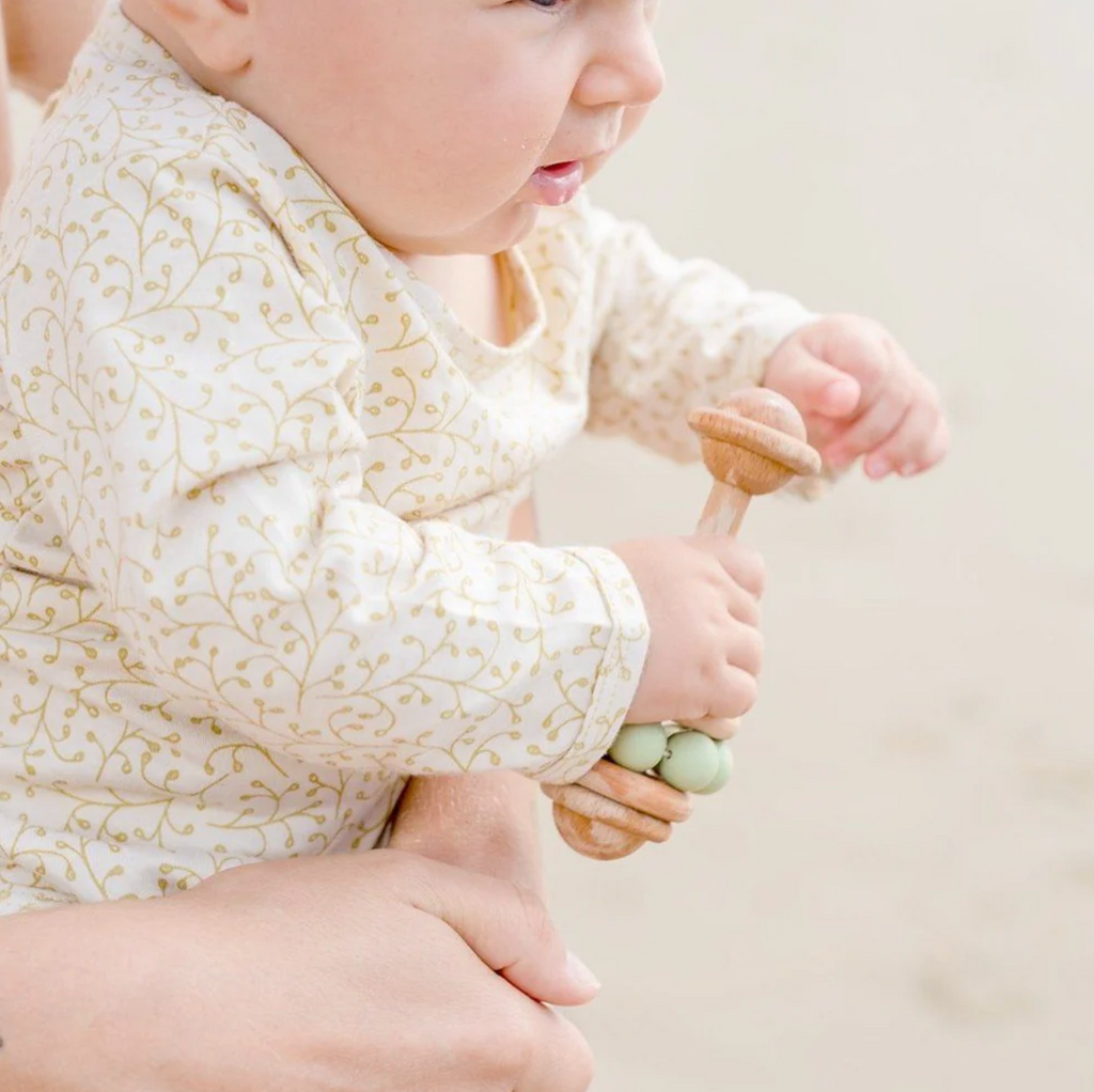 South Rattle Design OB Designs Wooden Rattle – Little Beach Road